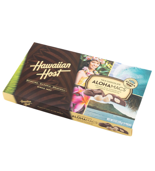 ハワイアンホースト アロハマックミルクチョコレート6OZ