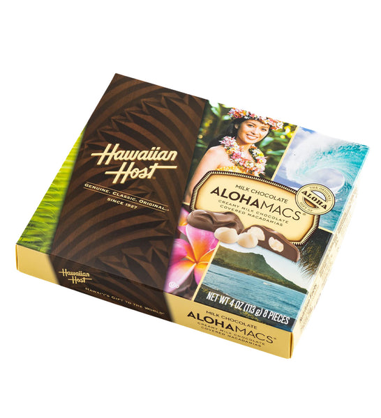 ハワイアンホースト アロハマックミルクチョコレート4OZ