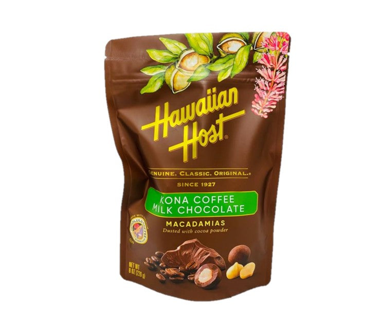 ハワイアンホースト コナコーヒーミルクチョコレート 8OZ