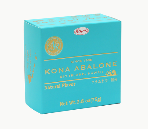 KONA ABALONE CAN　コナ産あわび　缶詰 Naturalフレーバー
