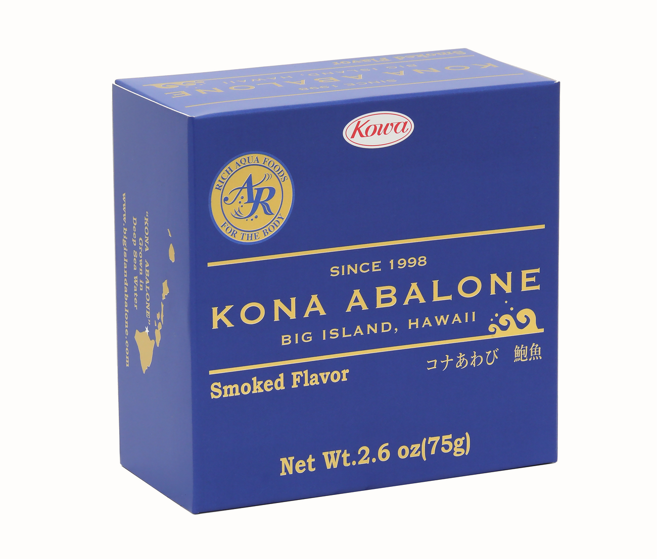 KONA ABALONE CAN　コナ産あわび　缶詰  Smokedフレーバー